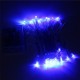 RUICAIKUN 4M 40 LED Battery Operated Christmas Wedding Fairy String Lights (4m 40LED, Blue)