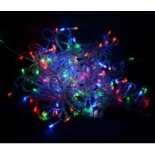 RUICAIKUN 100/200/300 LEDs String Fairy Lights for Christmas Tree Party Wedding Events Garden (Blue, 200LEDS)