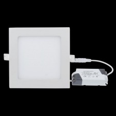 RUICAIKUN 9W 810Lm 2800-3200K Warm White LED Panel Light , Square Recessed Ceiling Lamp