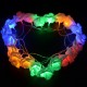 RUICAIKUN Rose Flower Fairy Lights with 20 LED Warm White Color Batteries Powered for Wedding Party Holiday Festival